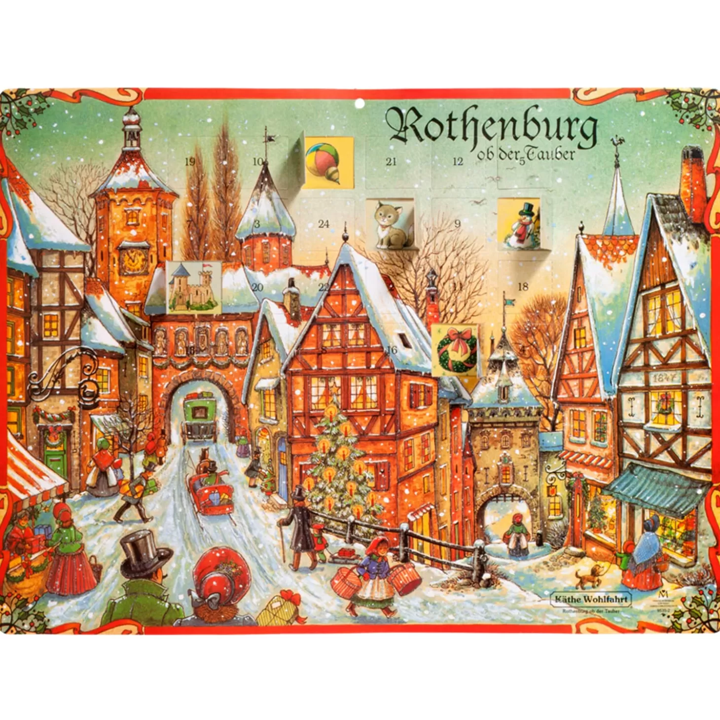 Käthe Wohlfahrt Adventskalender "Rothenburg"