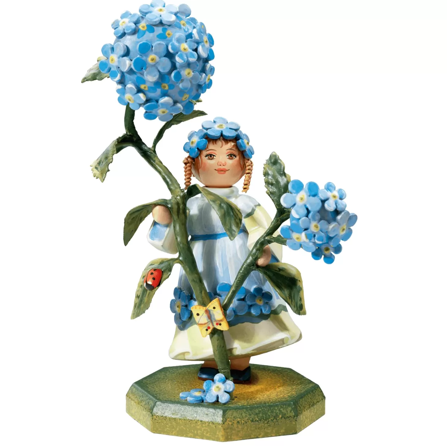 Kindertraum Blaue Hortensie Blumenkind