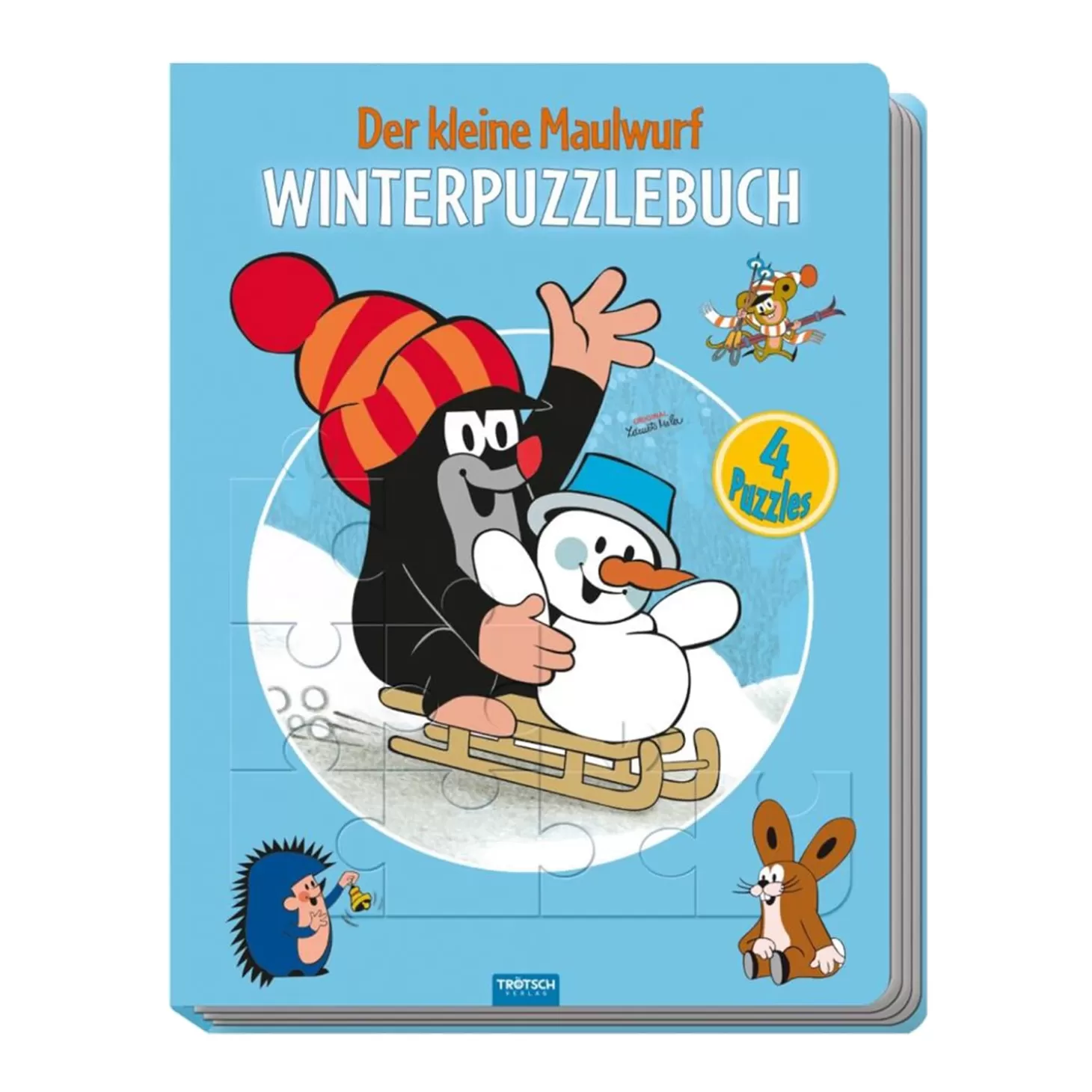 Trötsch Verlag Der Kleine Maulwurf Winter Puzzlebuch