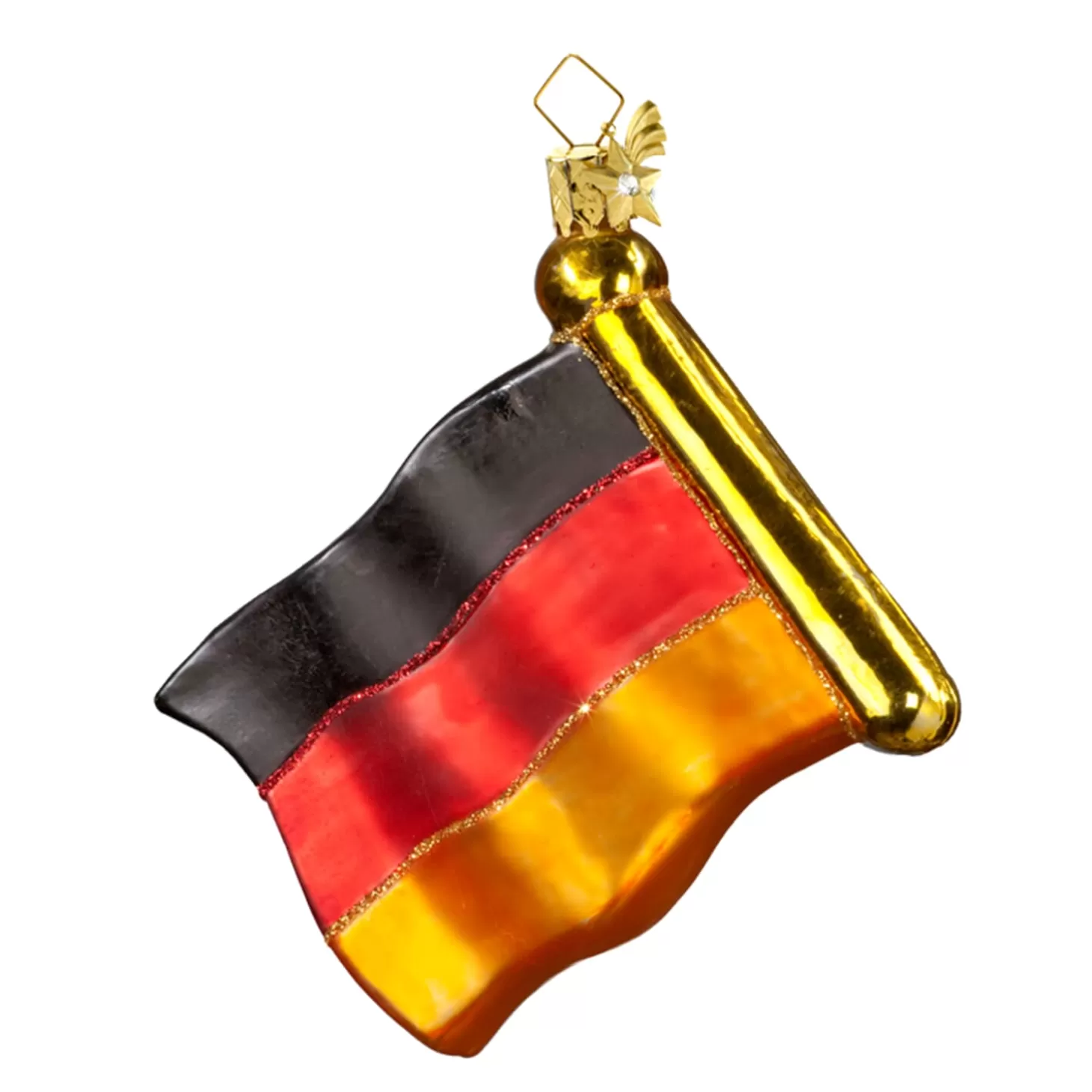 Poesie in Glas Flagge Deutschland