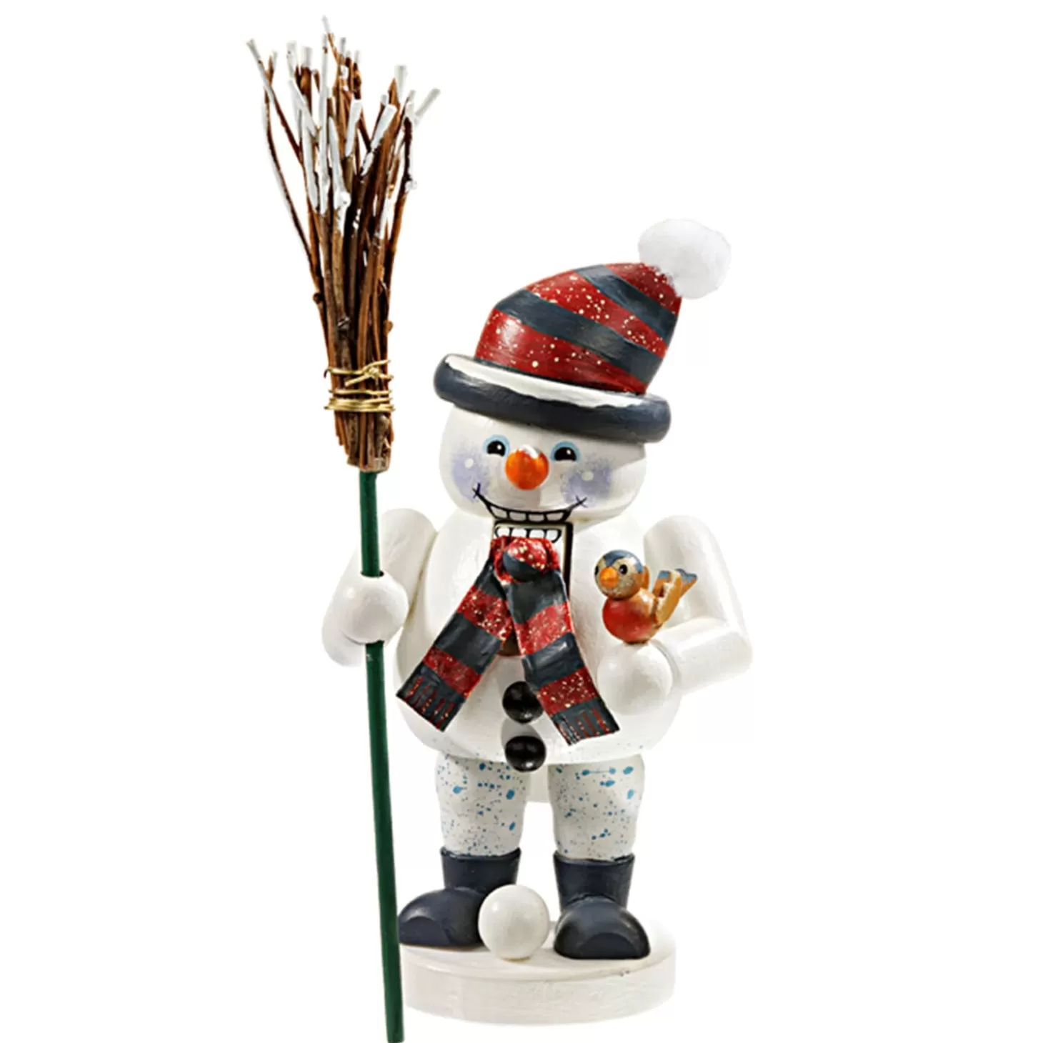 Käthes Original Holzknackl "Schneemann", 16Cm