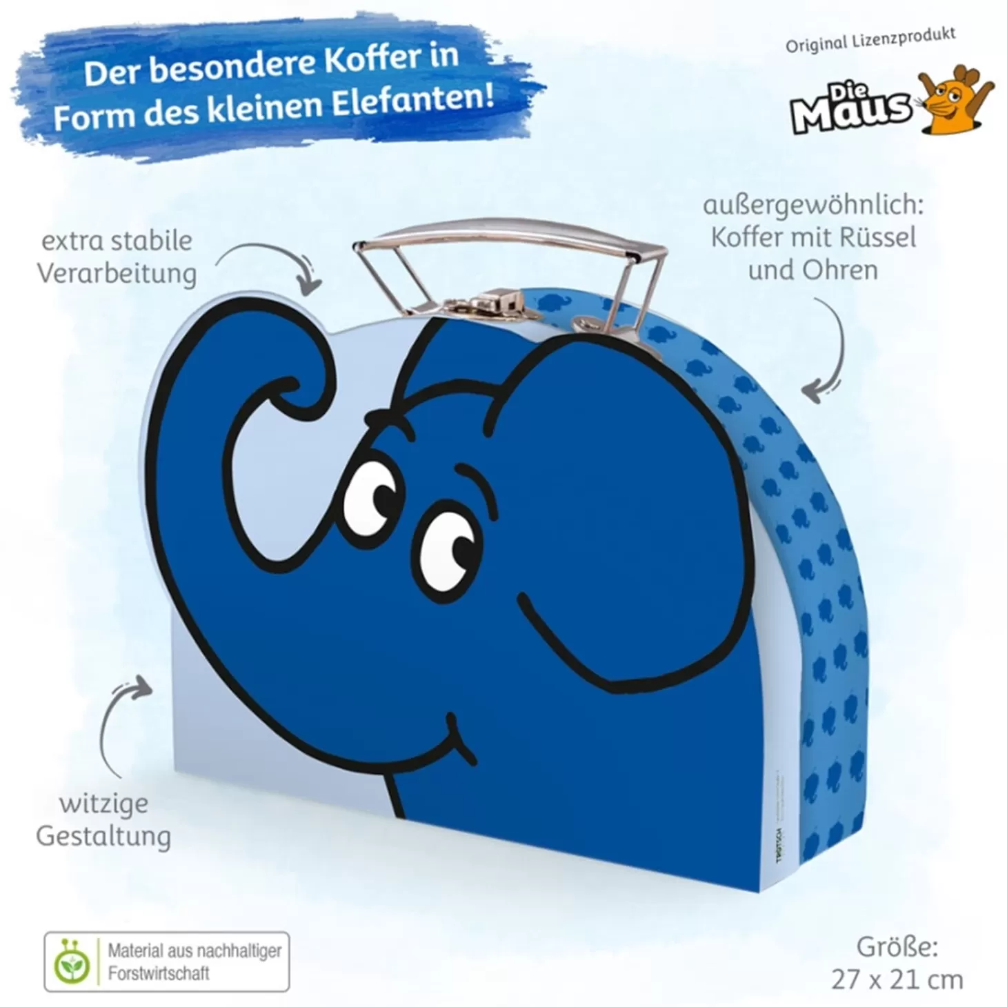 Trötsch Verlag Kinderkoffer "Der Elefant"