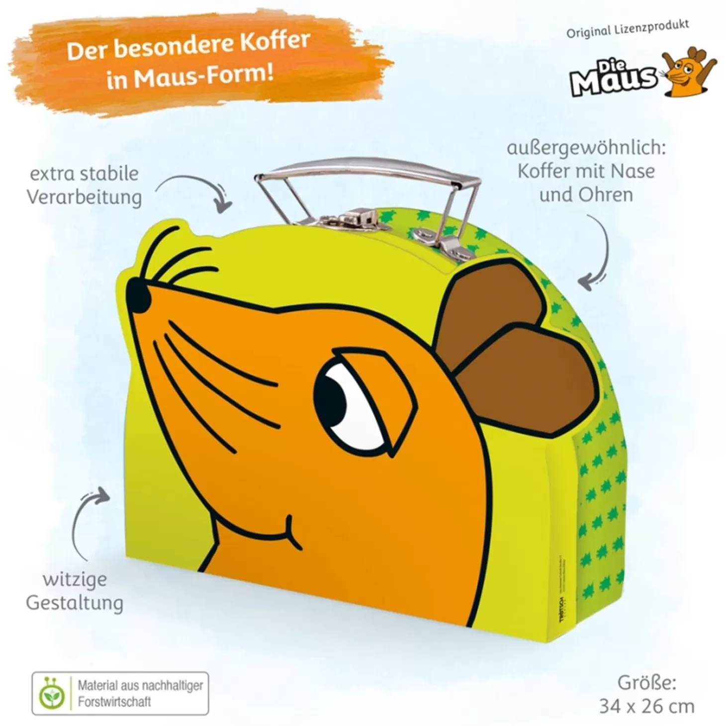 Trötsch Verlag Kinderkoffer "Der Maus"