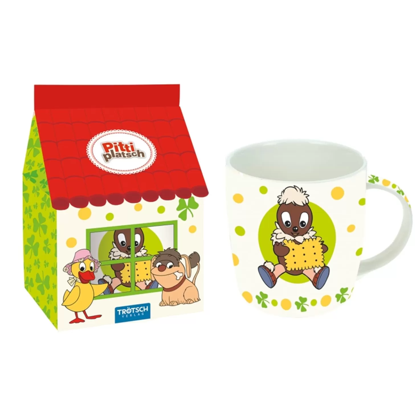 Trötsch Verlag Kindertasse "Pittiplatsch" Im Haus