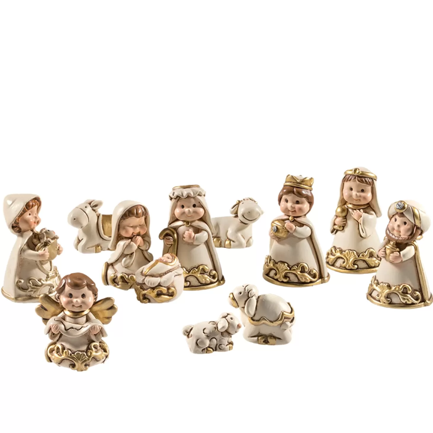 Käthe Wohlfahrt Krippenfiguren-Set, 12-Teilig