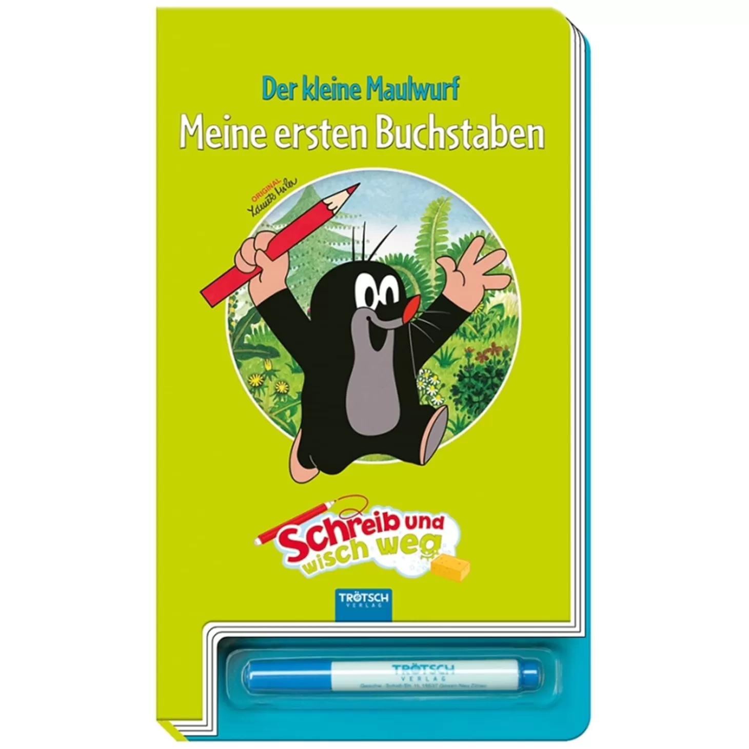 Trötsch Verlag Lernheft "Meine Ersten Buchstaben - Der Kleine Maulwurf"