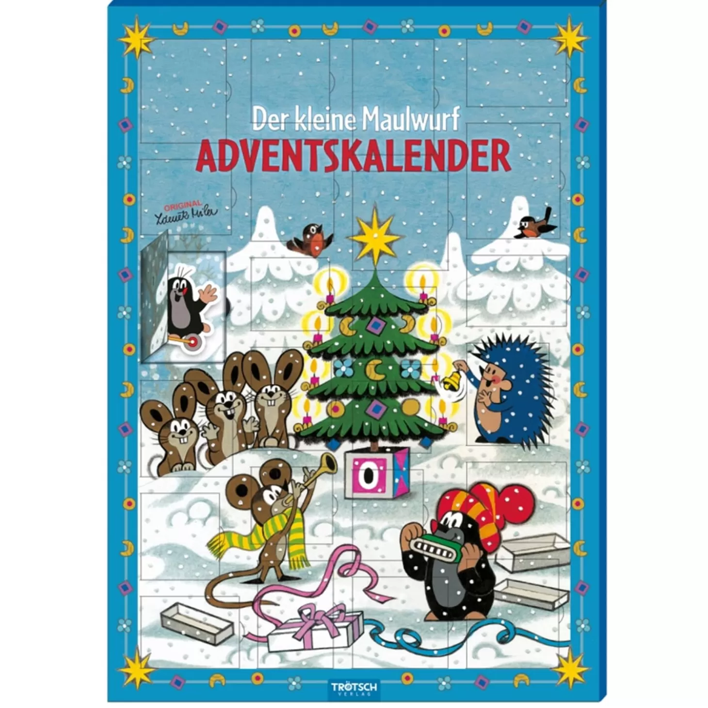 Trötsch Verlag Magnet-Adventskalender "Der Kleine Maulwurf"