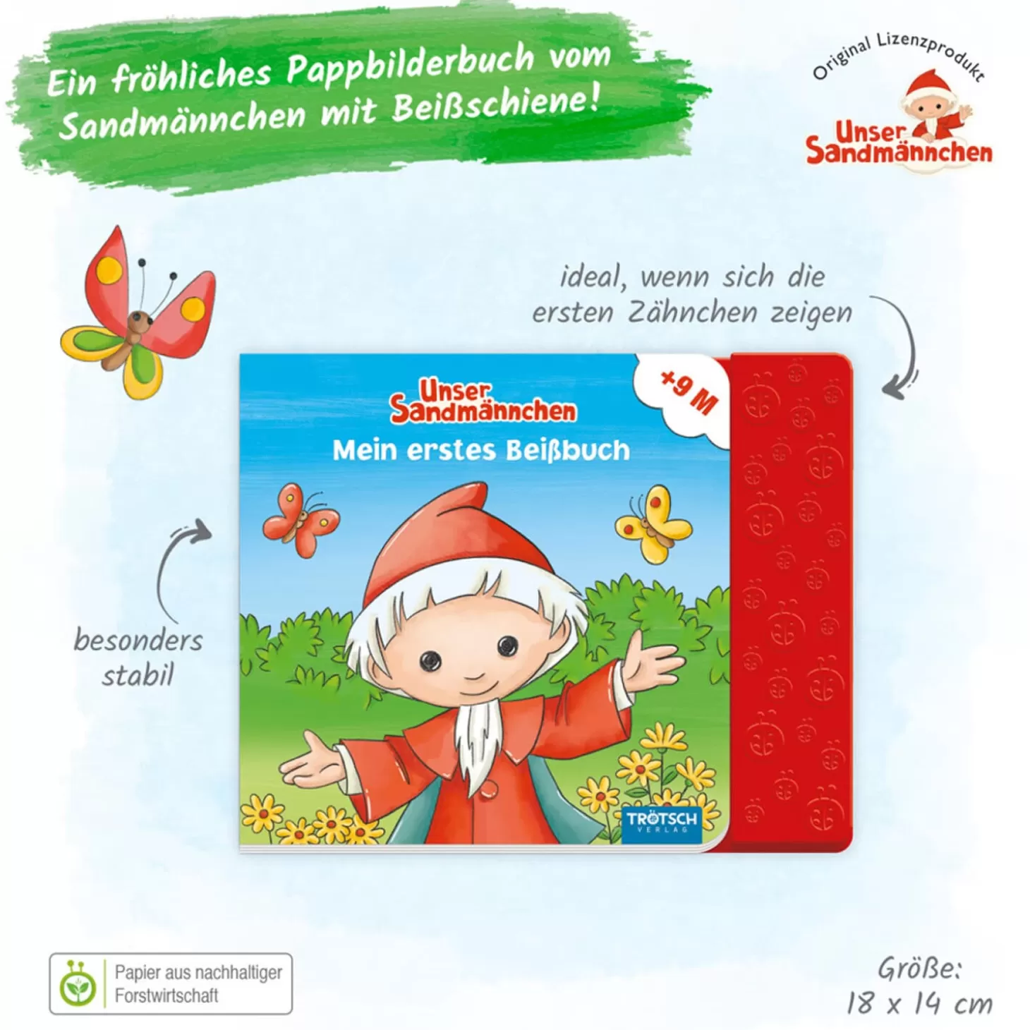 Trötsch Verlag Mein Erstes Beisbuch Sandmann