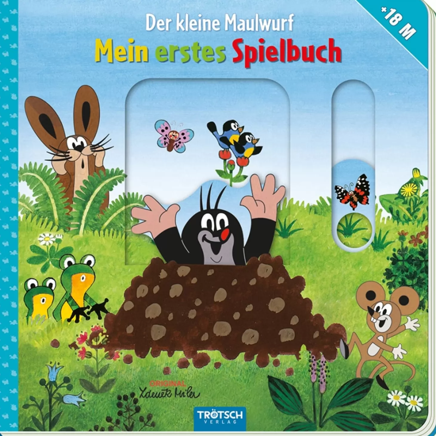 Trötsch Verlag Mein Erstes Spielebuch "Der Kleine Maulwurf"