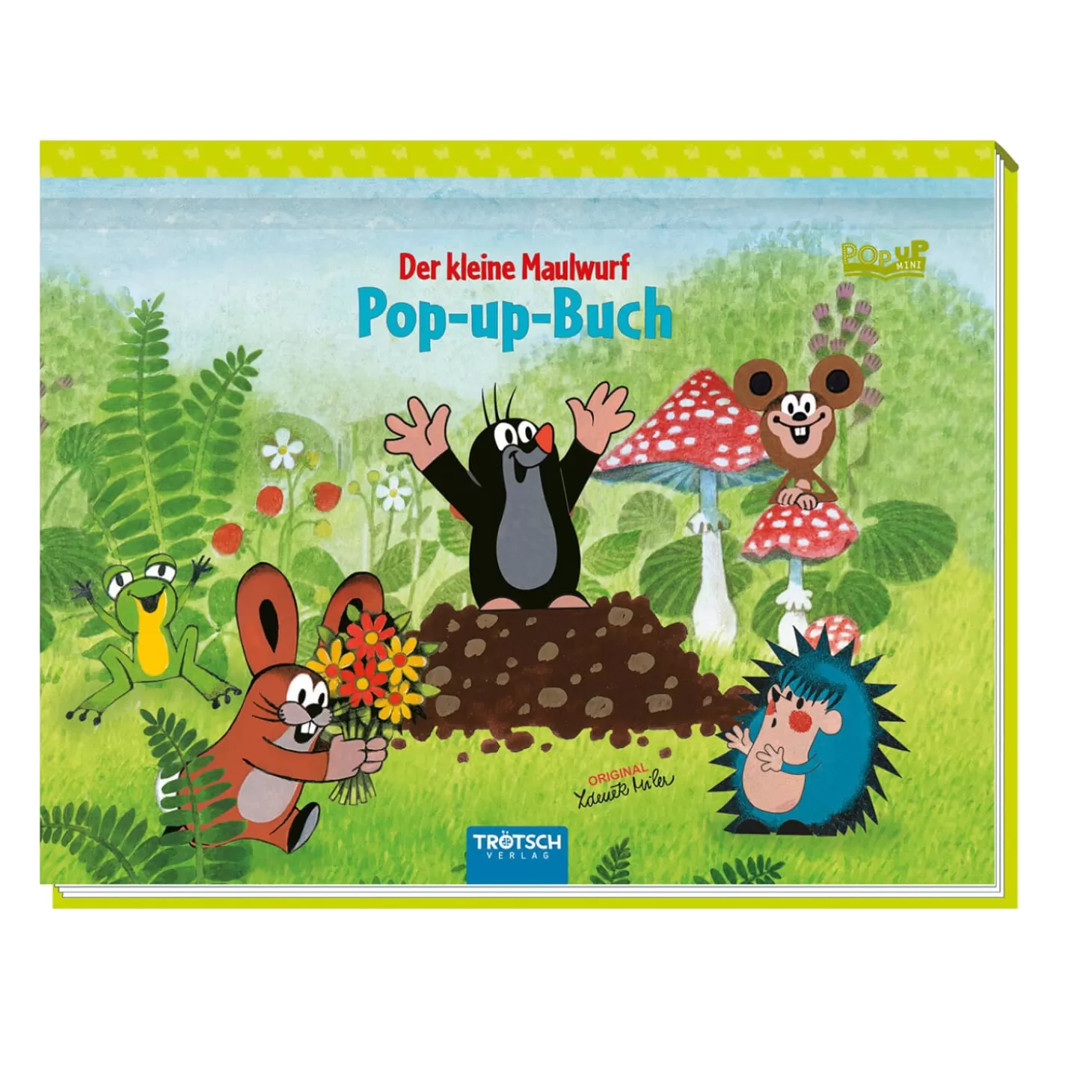 Trötsch Verlag Mini-Pop-Up-Buch Maulwurf