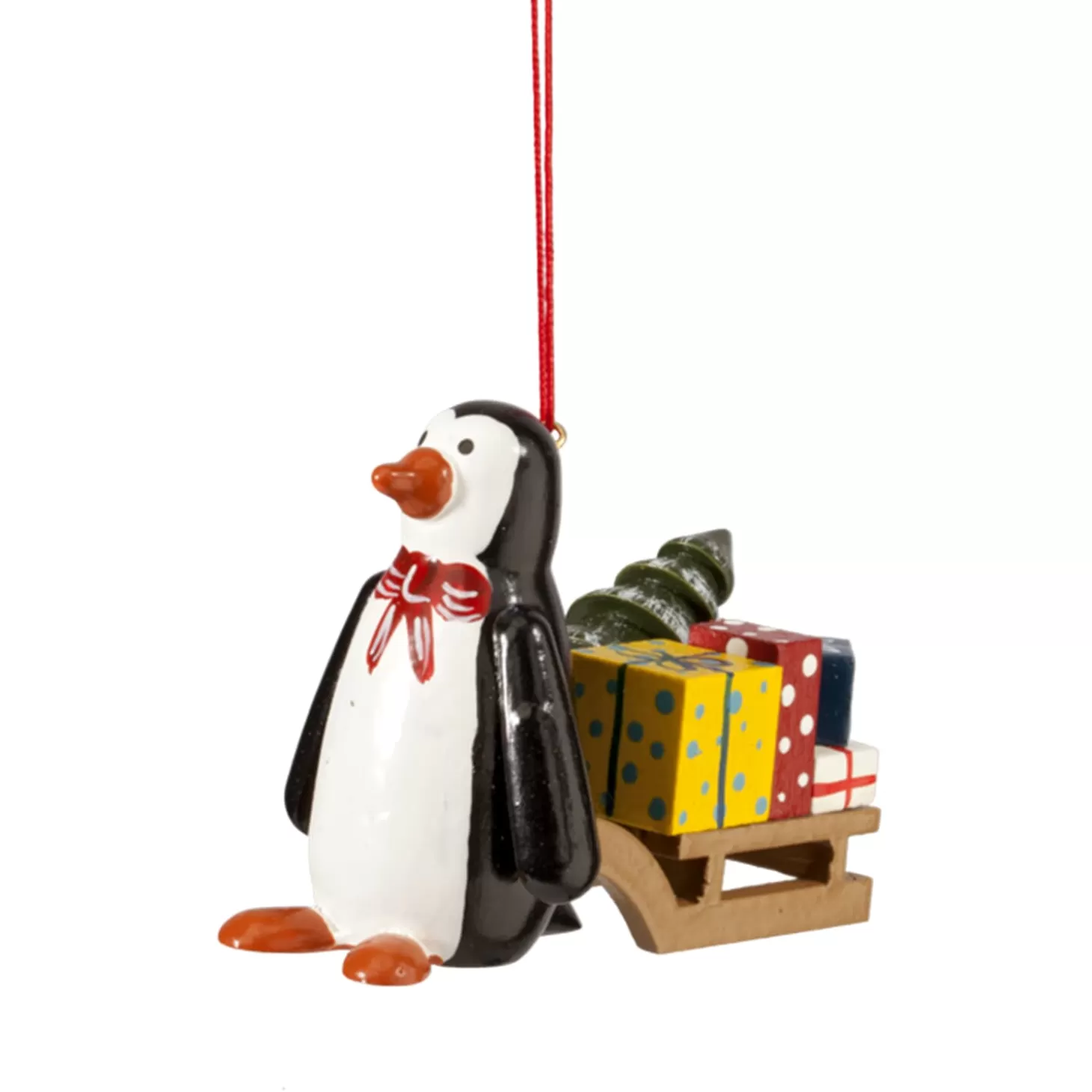 Käthes Original Pinguin Mit Schlitten