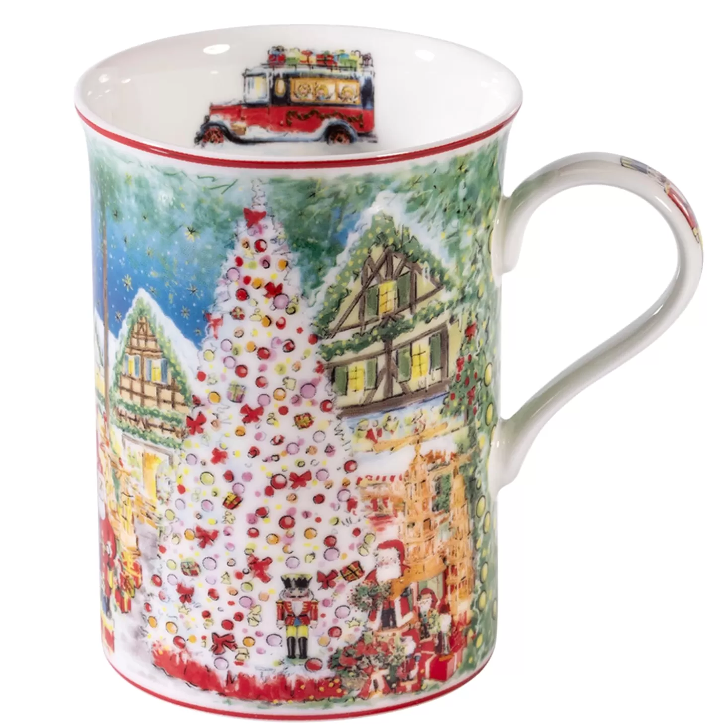 Käthe Wohlfahrt Porzellan-Tasse "40 Jahre Weihnachtsdorf"