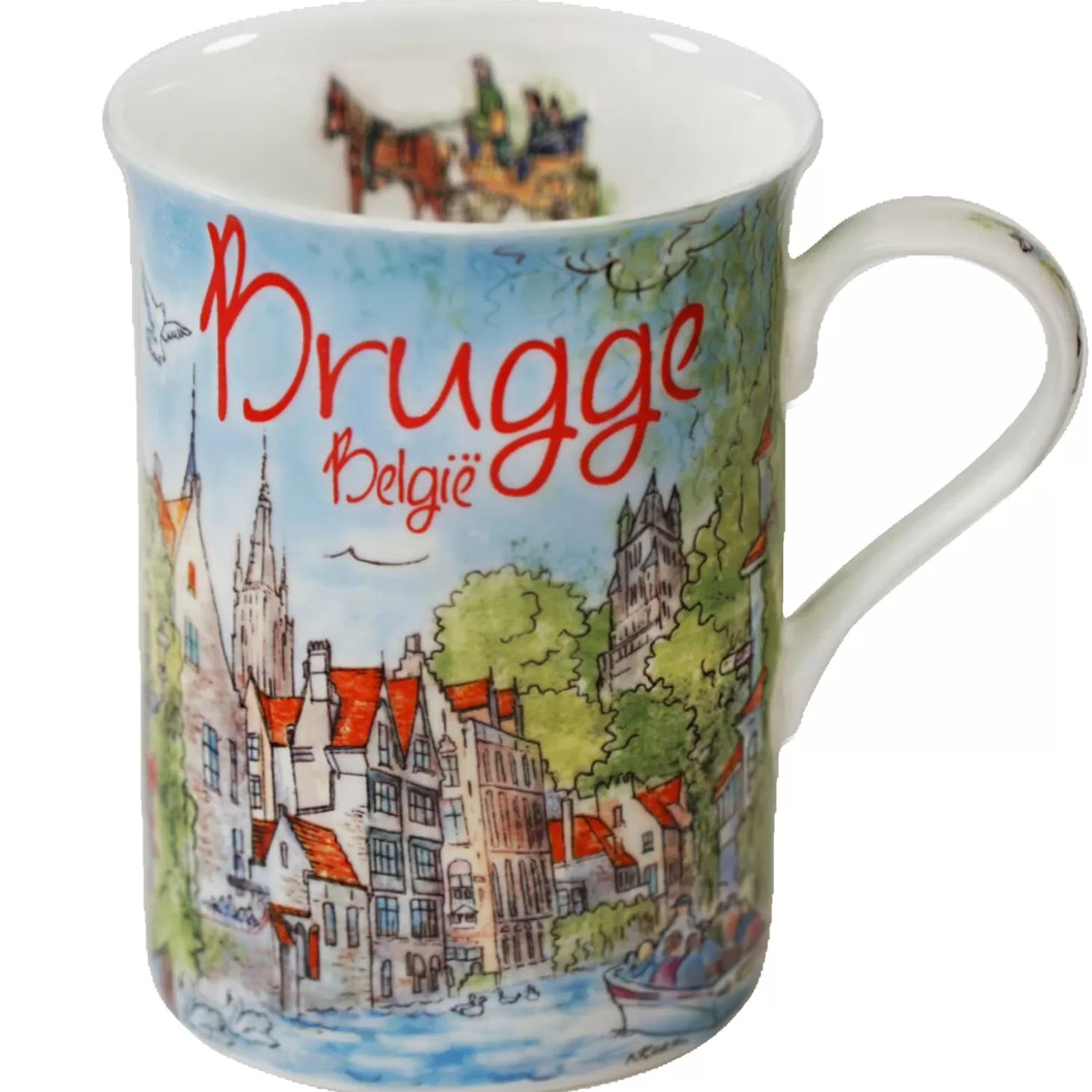 Käthe Wohlfahrt Porzellan-Tasse "Brugge"