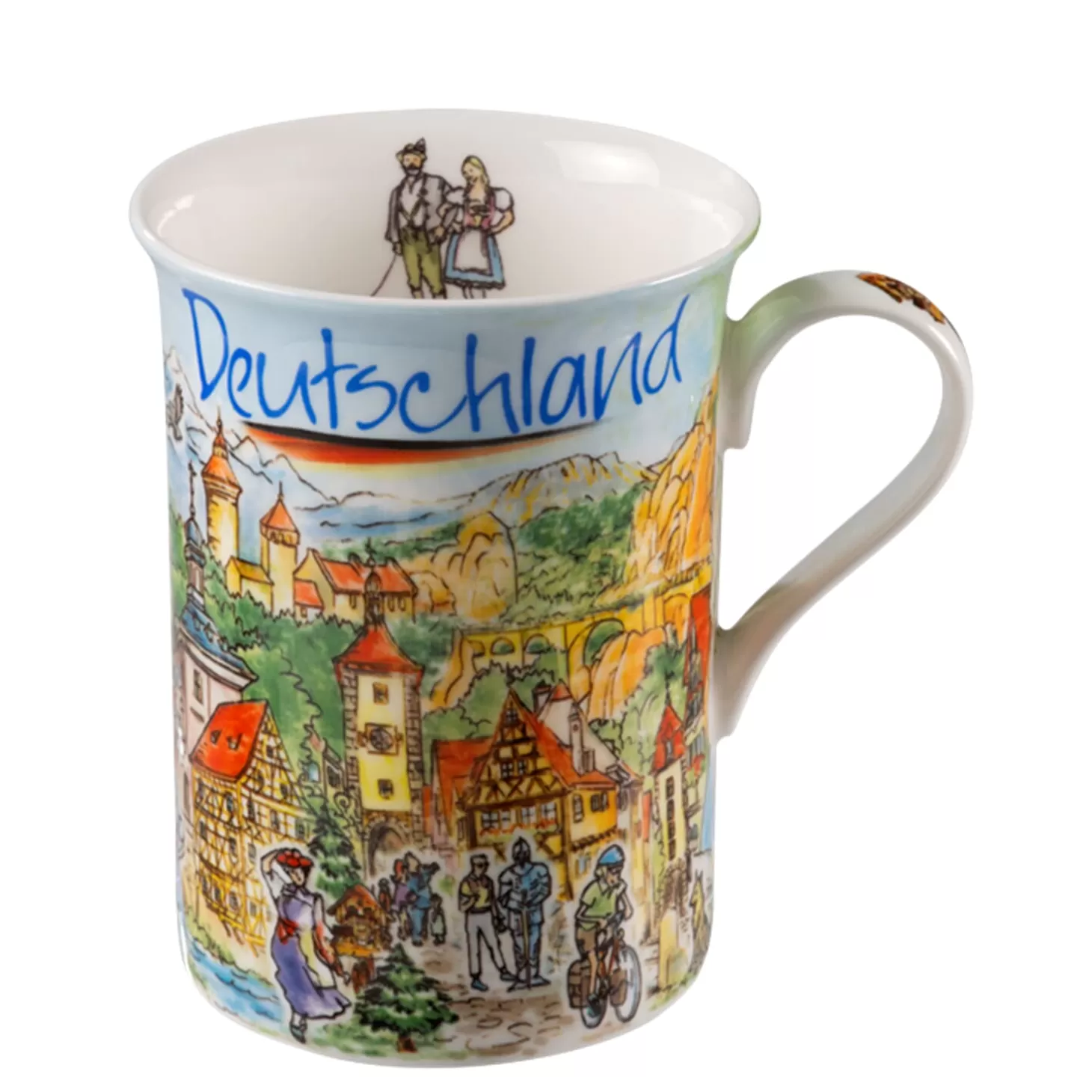 Käthe Wohlfahrt Porzellan-Tasse "Deutschland"