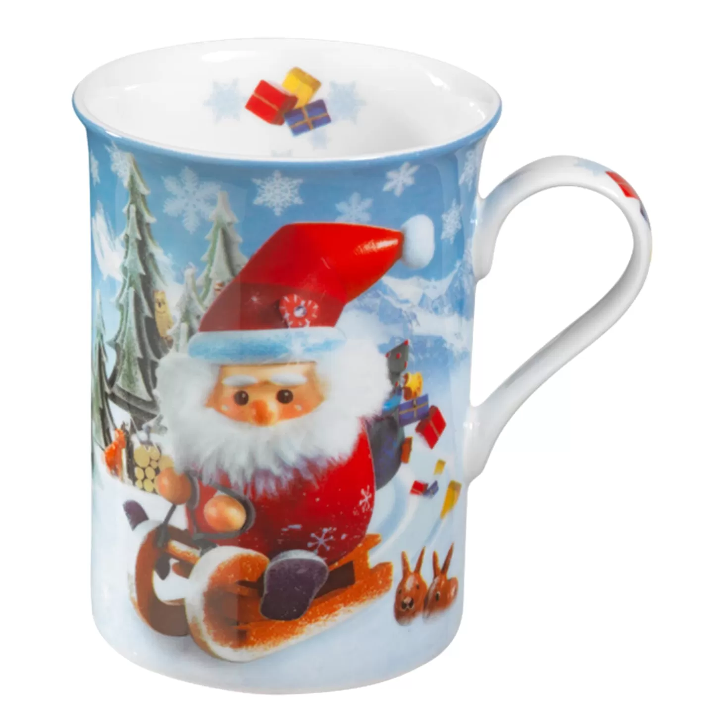 Käthe Wohlfahrt Porzellan-Tasse "Fahrt In Die Weihnacht"