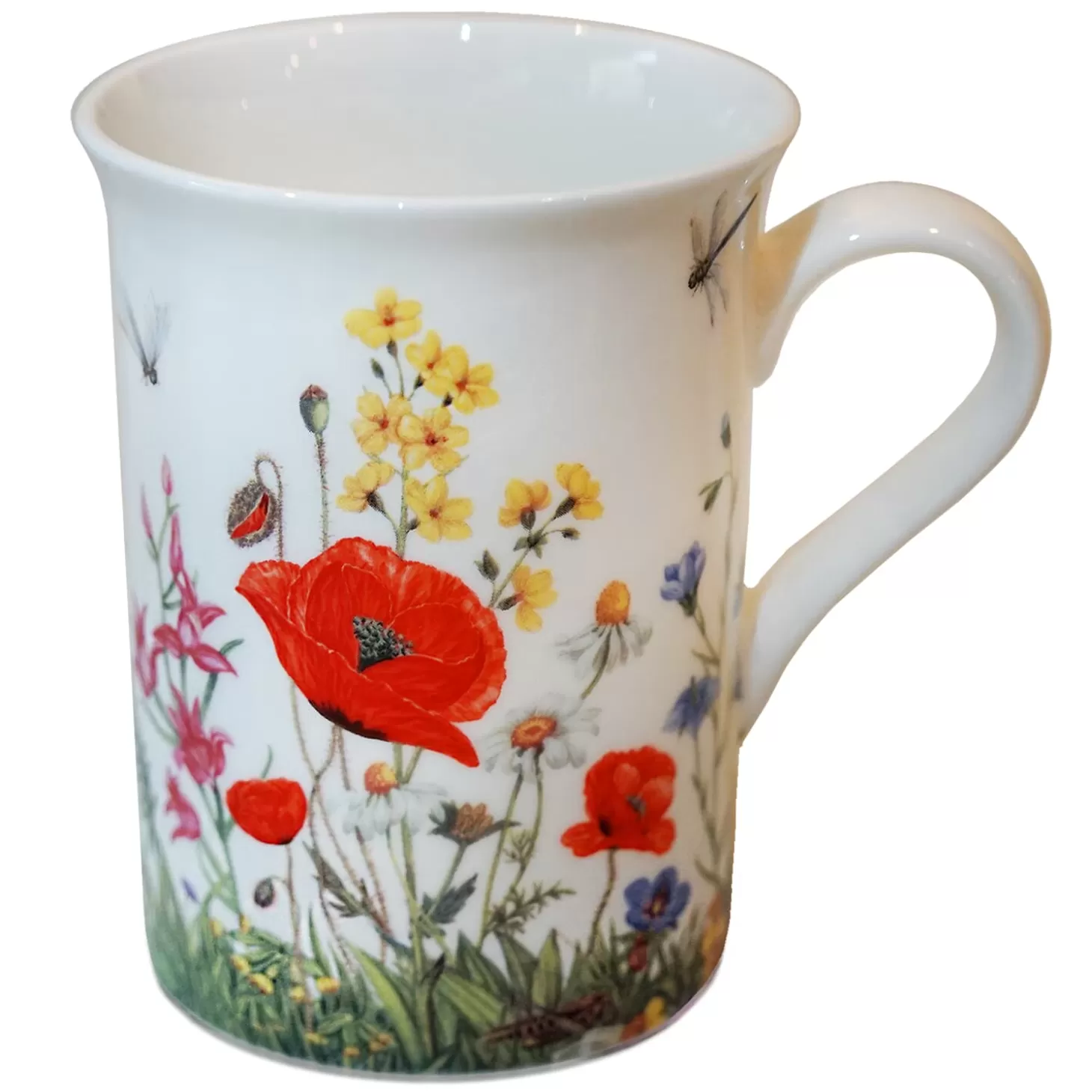 Käthe Wohlfahrt Porzellan-Tasse "Klatschmohn"