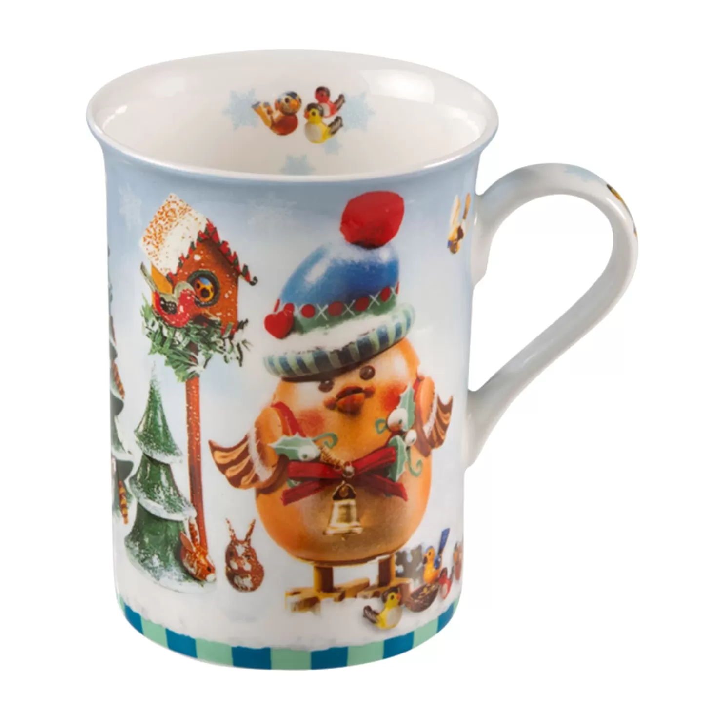 Käthe Wohlfahrt Porzellan-Tasse "Wintergezwitscher"