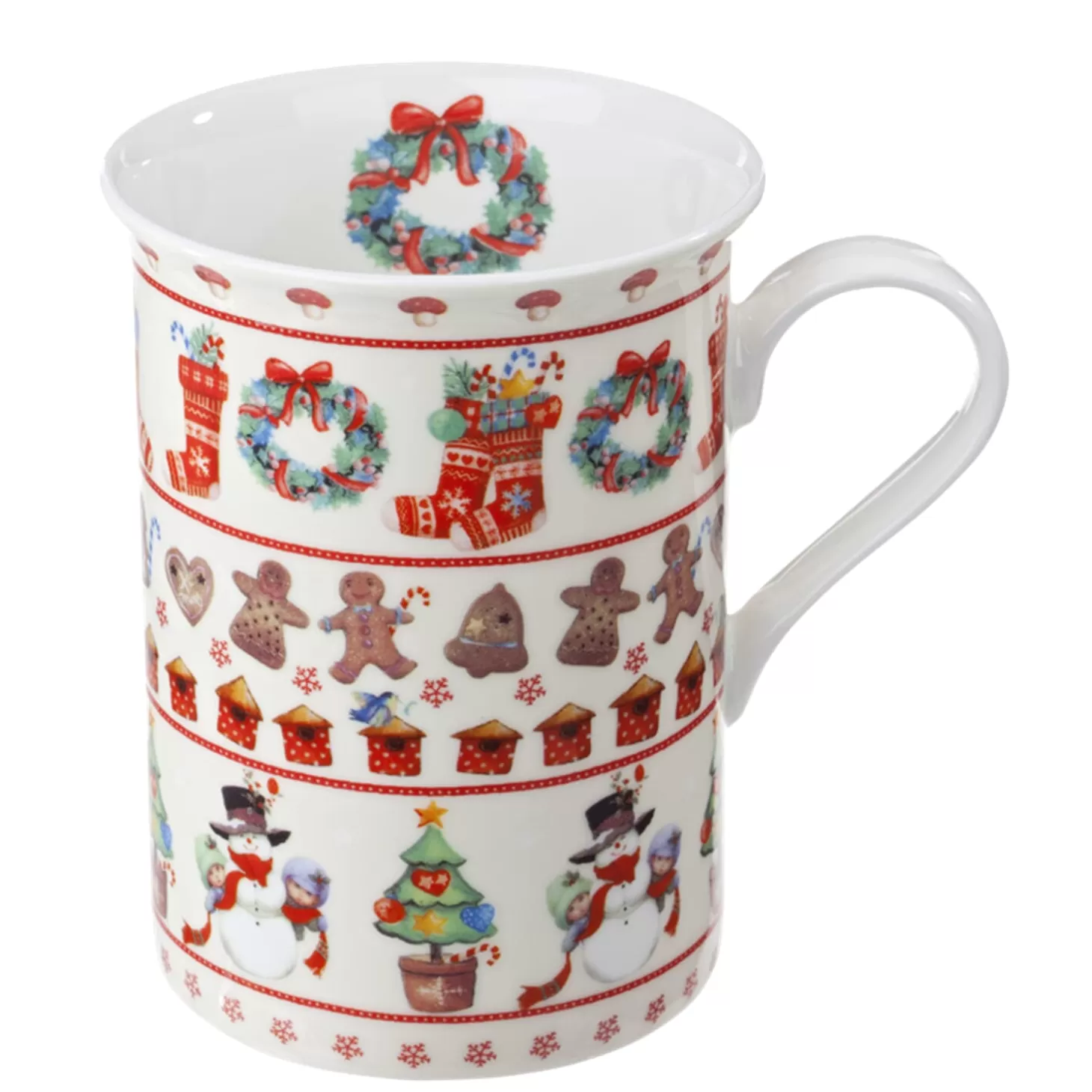 Käthe Wohlfahrt Porzellan-Tasse "Winterzeit"