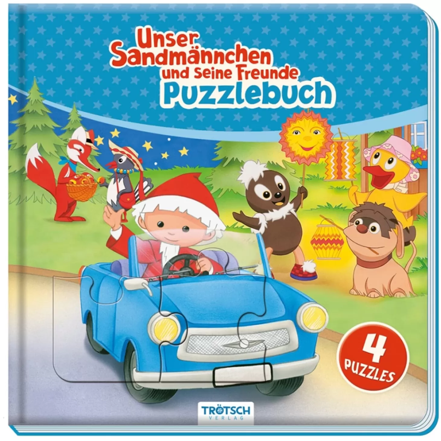 Trötsch Verlag Puzzlebuch "Mein Erstes Puzzlebuch - Unser Sandmannchen"