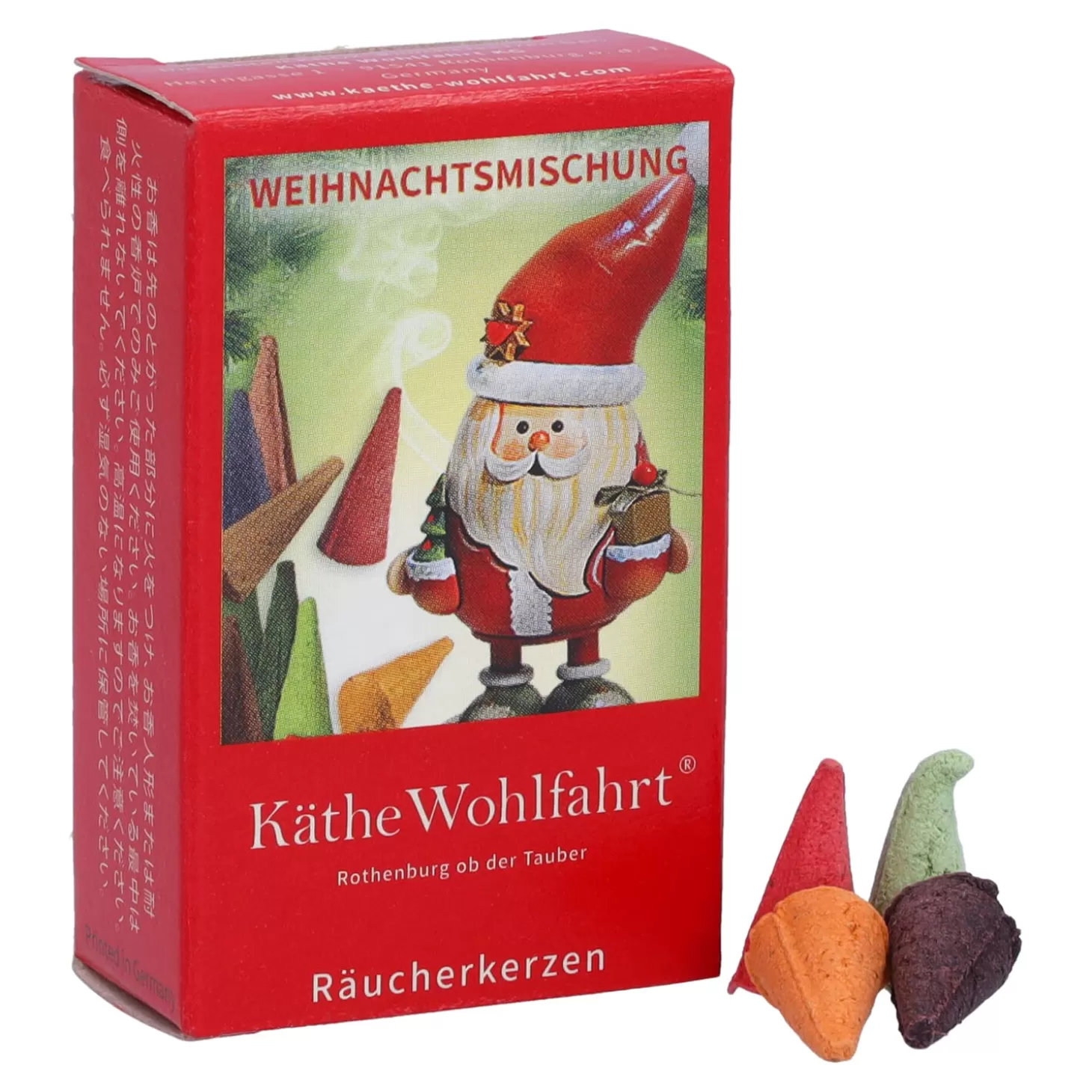 Käthe Wohlfahrt Raucherkerzen Gemischt, Klein