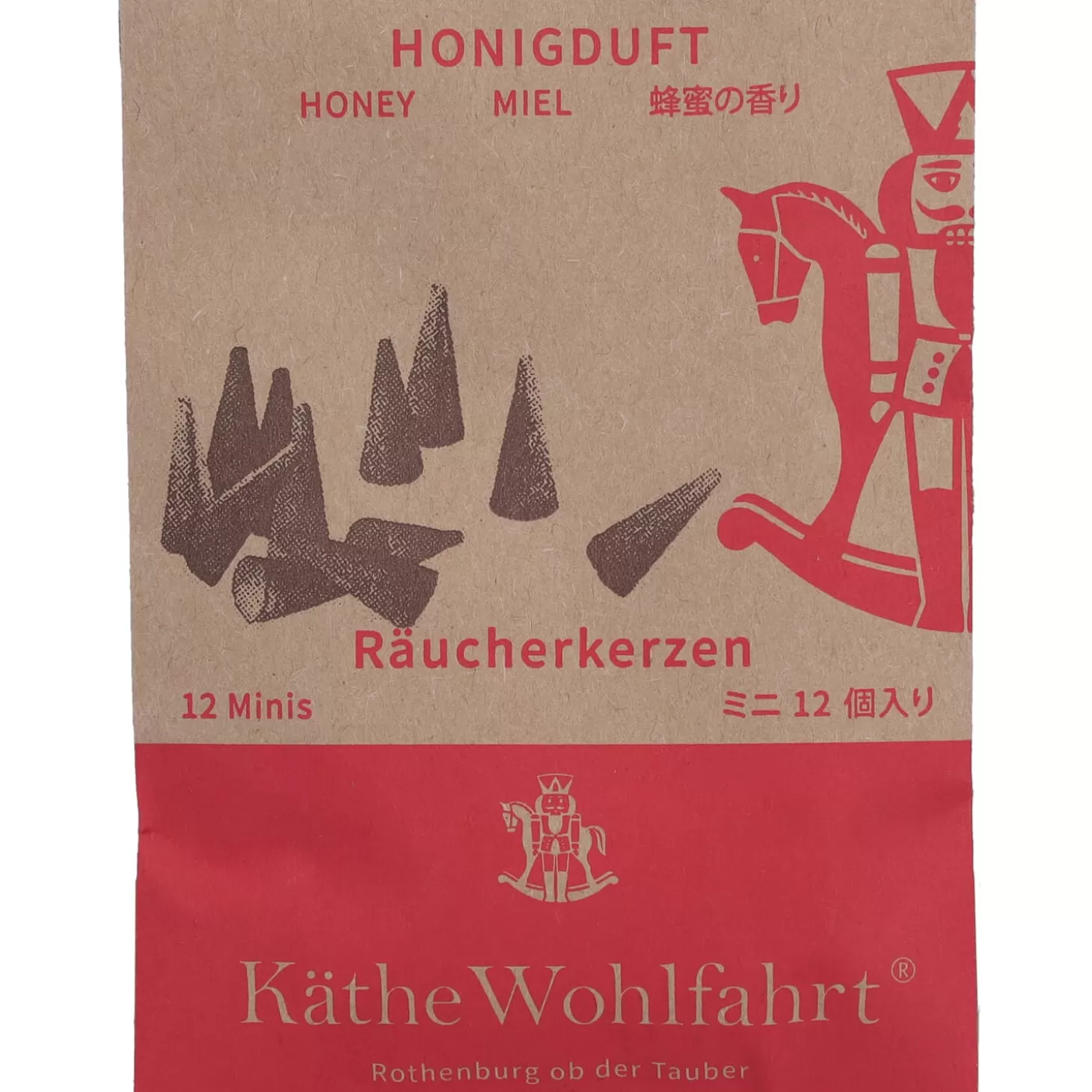 Käthe Wohlfahrt Raucherkerzen Honigduft, Klein