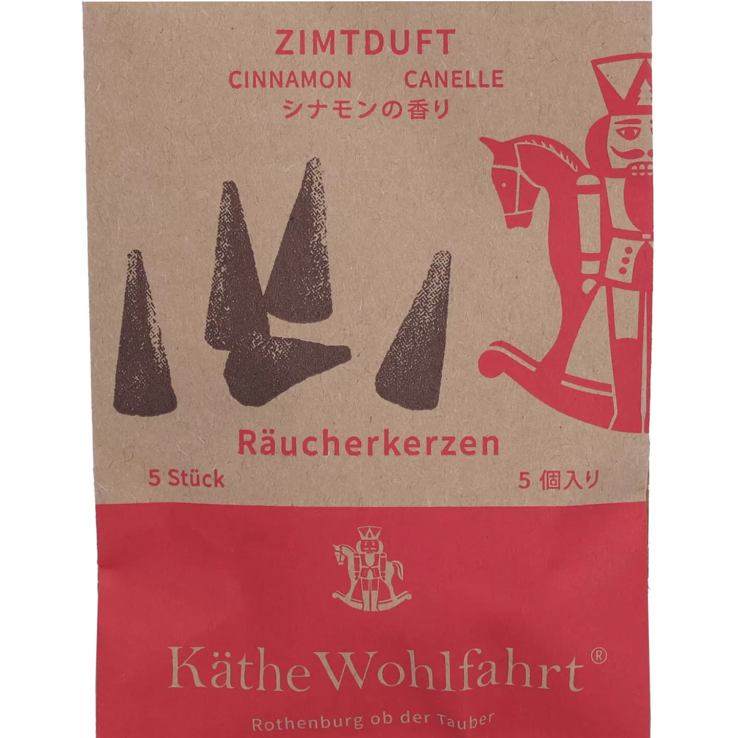 Käthe Wohlfahrt Raucherkerzen Zimtduft, Gros