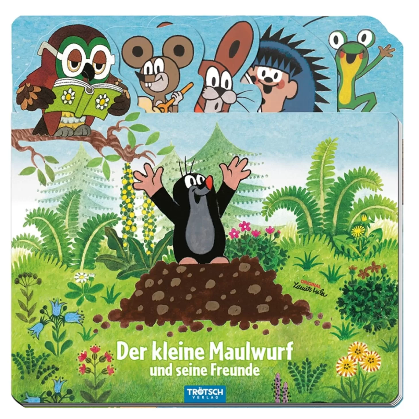 Trötsch Verlag Registerbuch "Der Kleine Maulwurf"