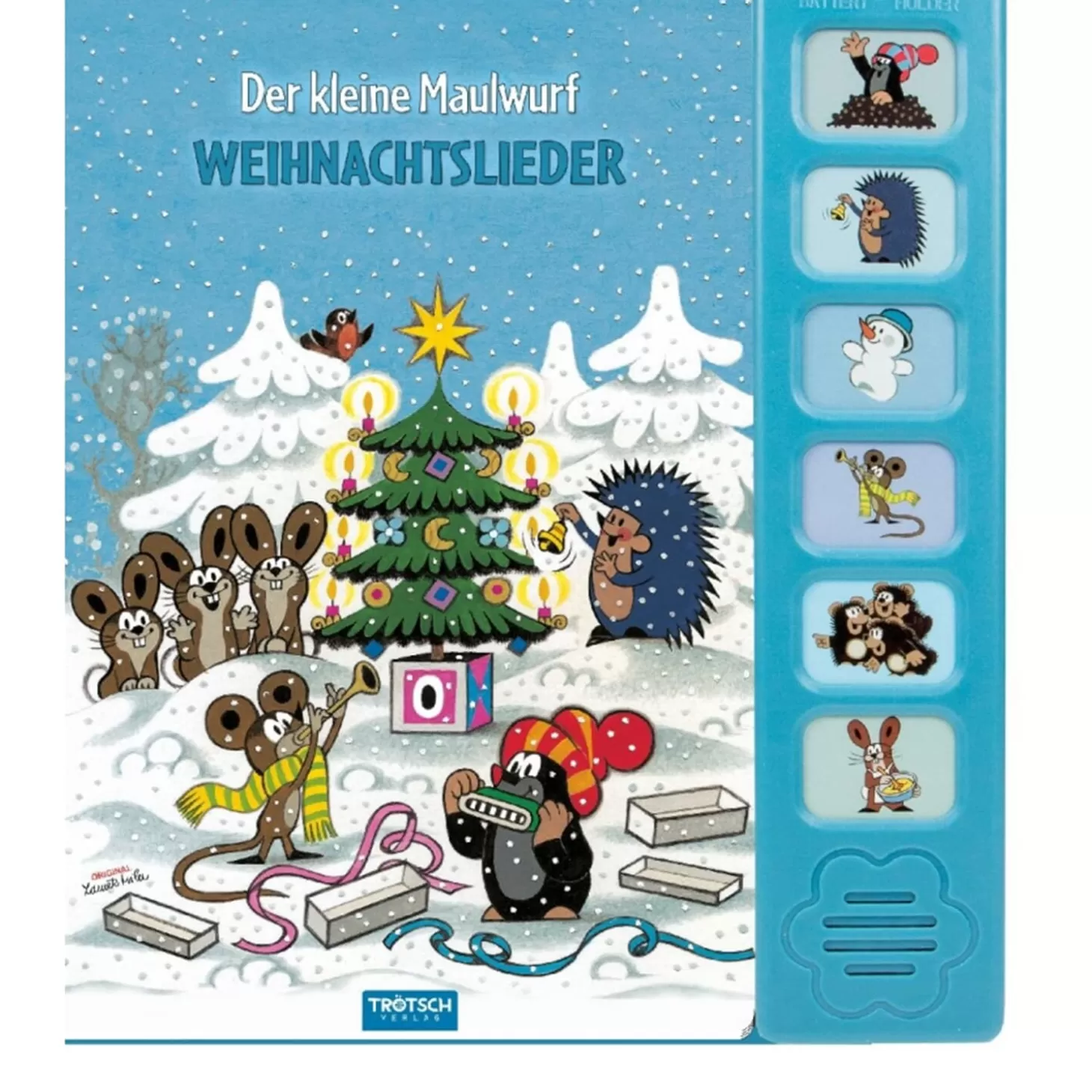 Trötsch Verlag Soundbuch Weihnachtslieder "Der Kleine Maulwurf"