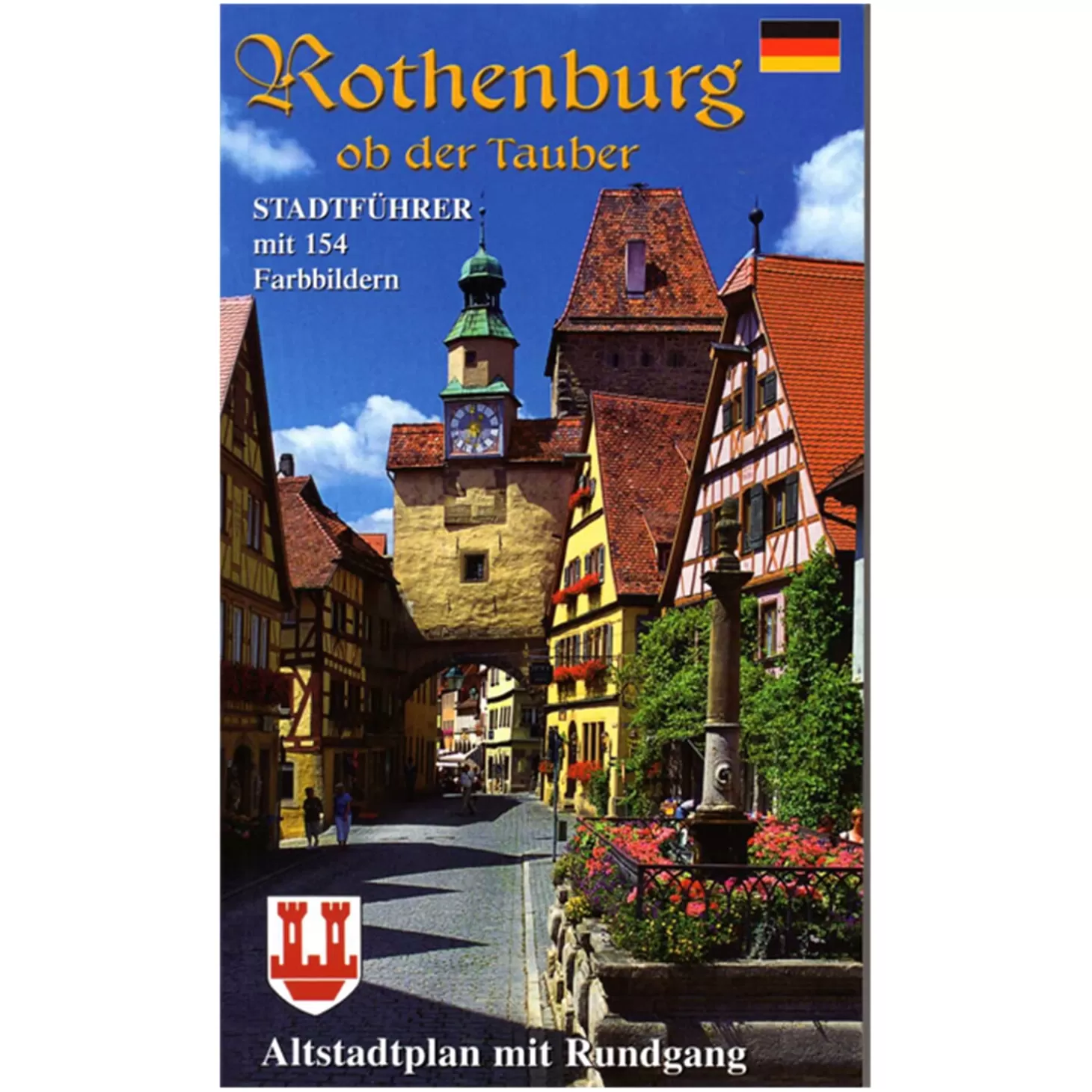 Käthe Wohlfahrt Stadtfuhrer "Rothenburg Ob Der Tauber" Deutsch