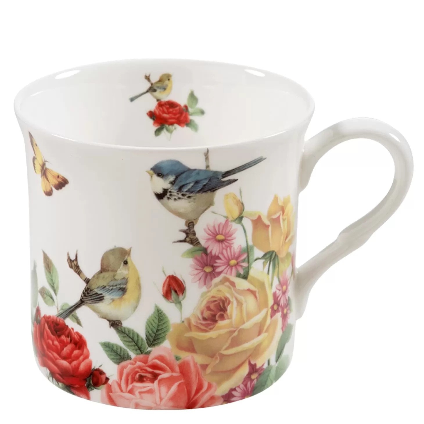 Käthe Wohlfahrt Tasse Rosen/Vogel