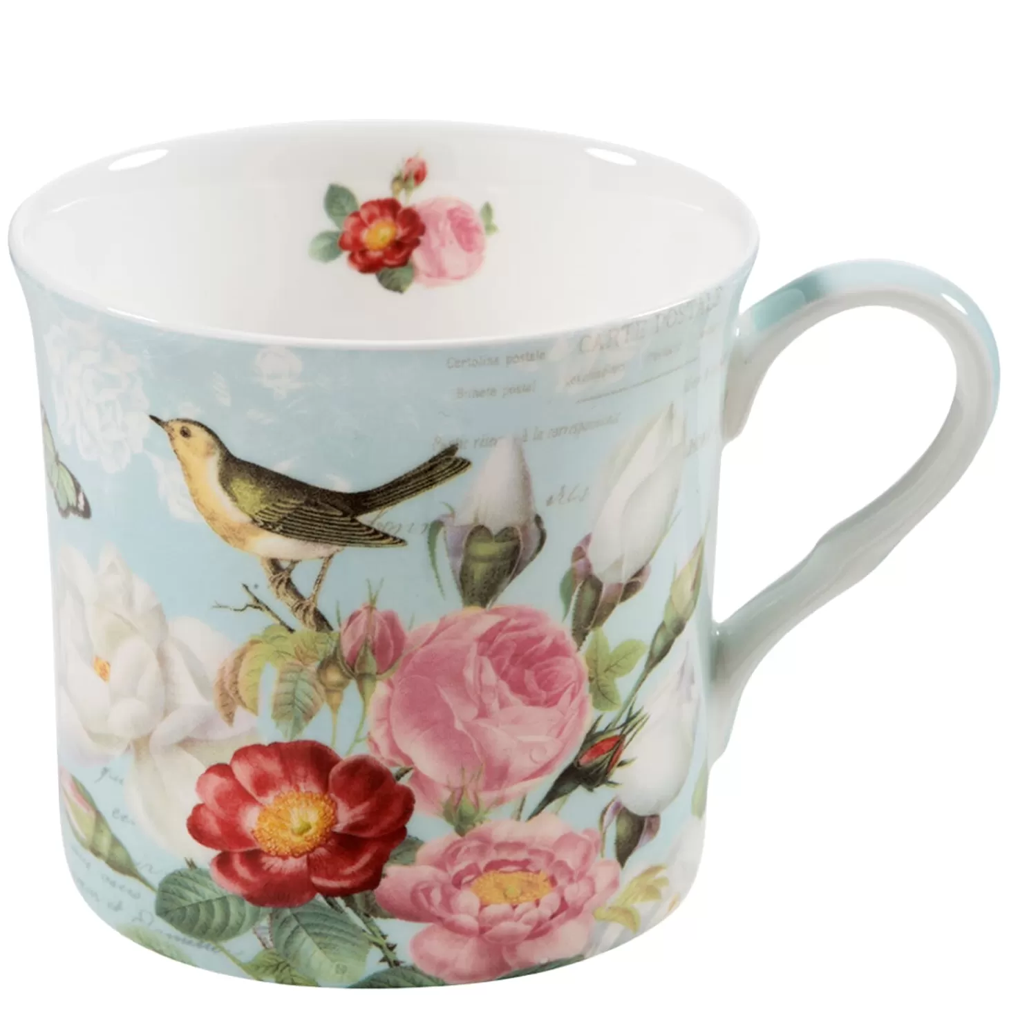 Käthe Wohlfahrt Tasse Rosen/Vogel