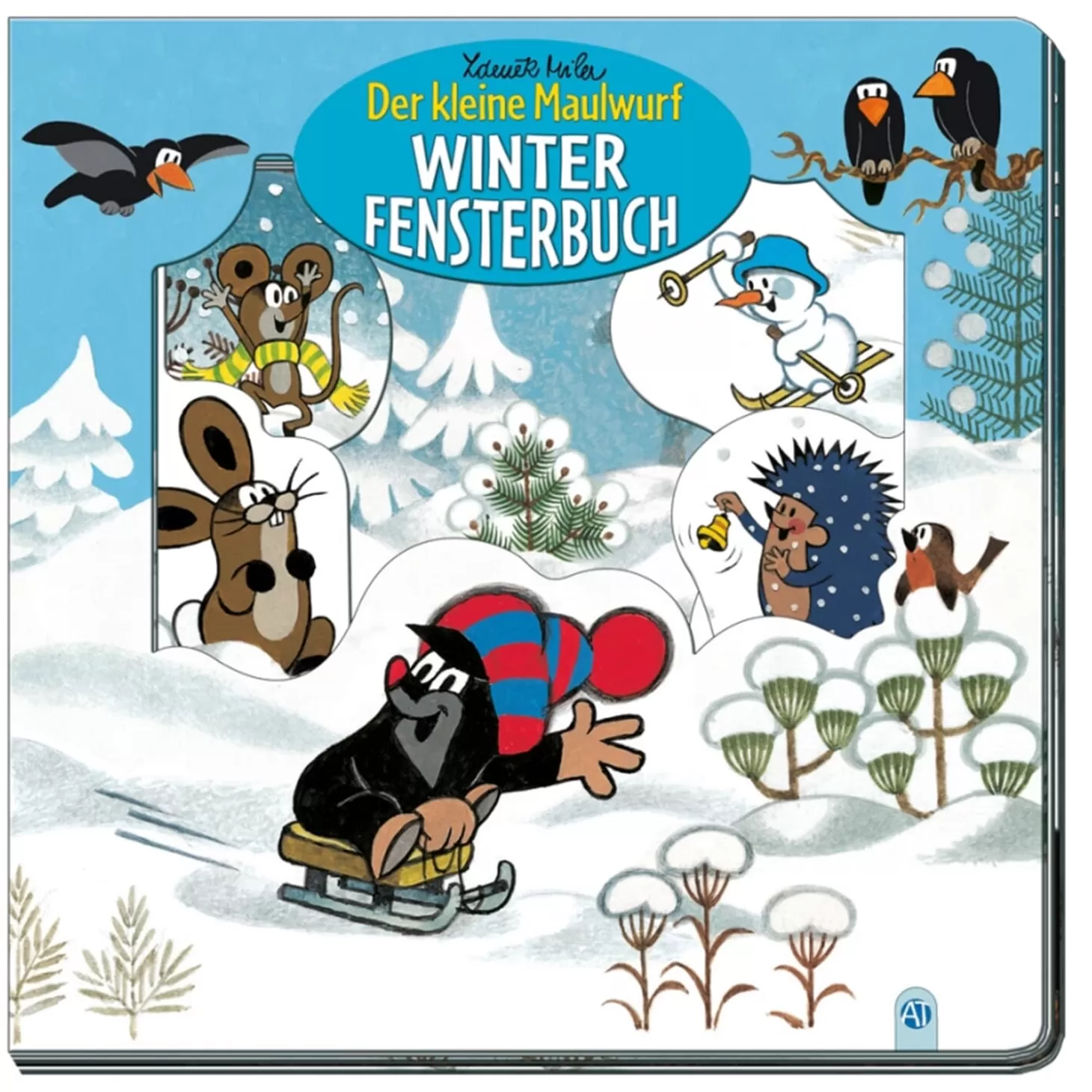 Trötsch Verlag Winterfensterbuch "Der Kleine Maulwurf"