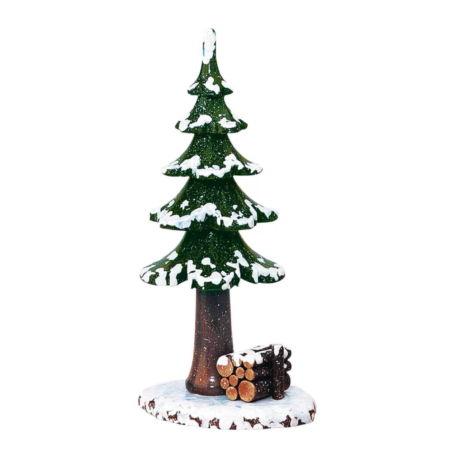 Hubrig Volkskunst Winterkinder Groser Winterbaum, 17 Cm