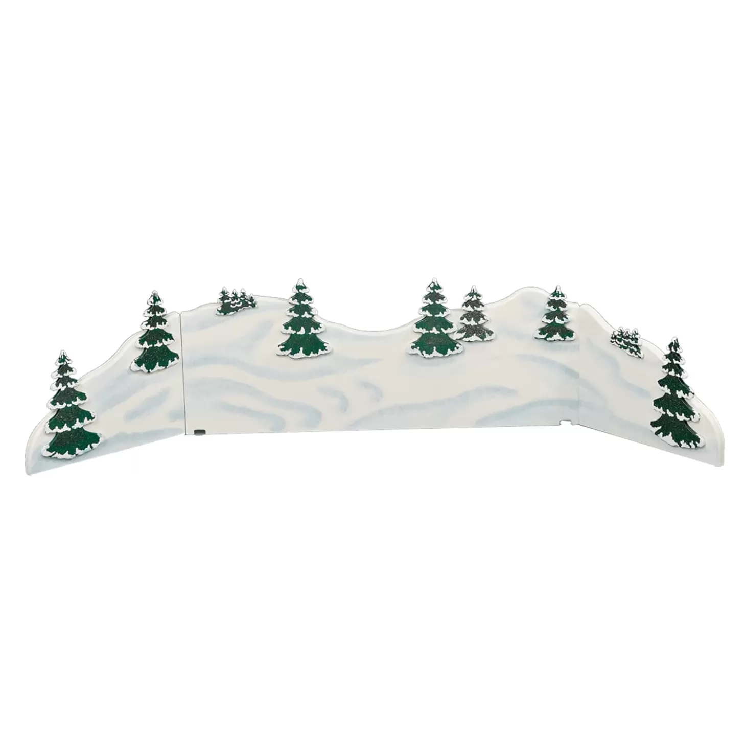 Hubrig Volkskunst Winterkinder Winterlandschaft Diorama